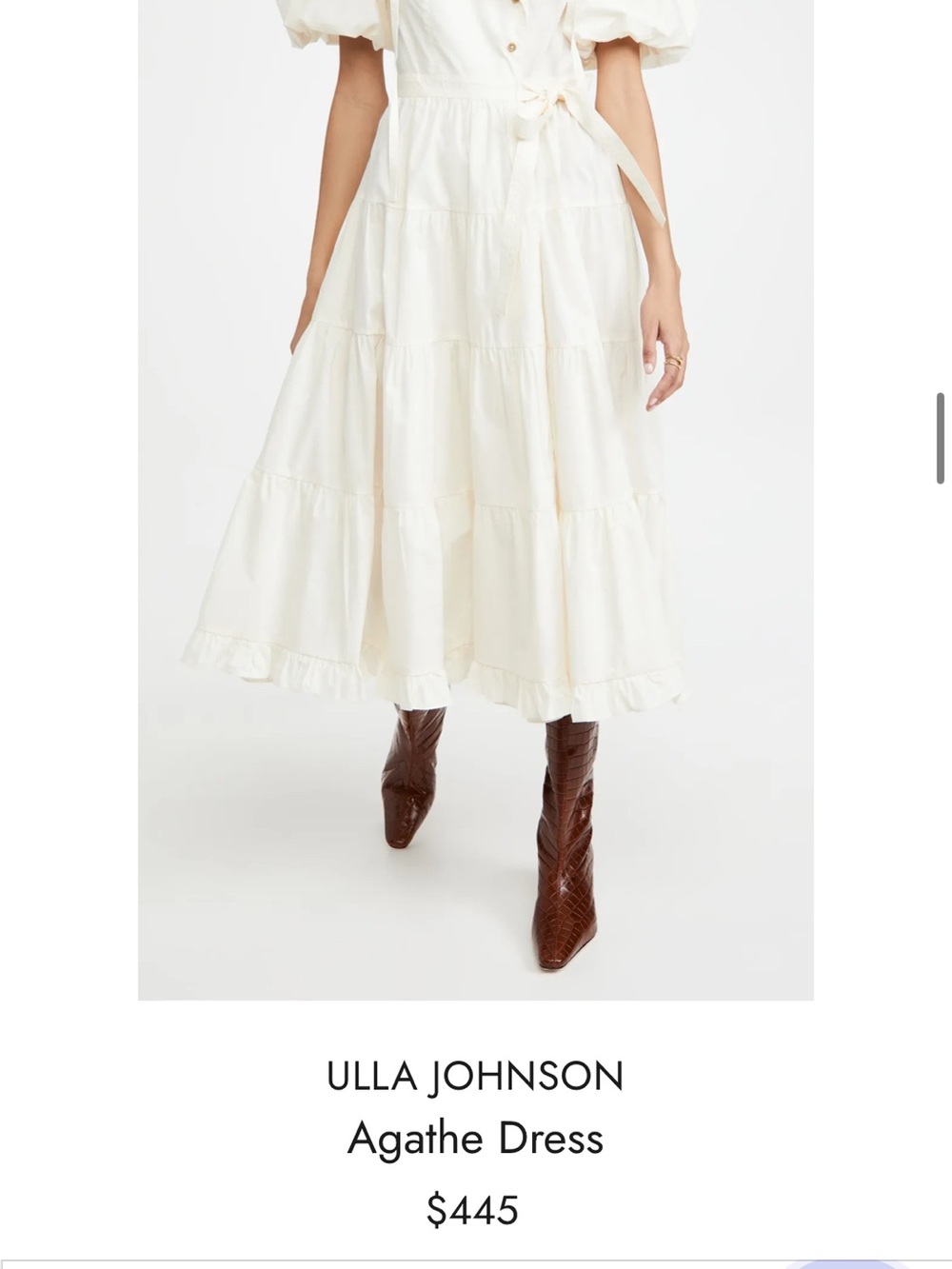 NWOT Ulla Johnson Dress